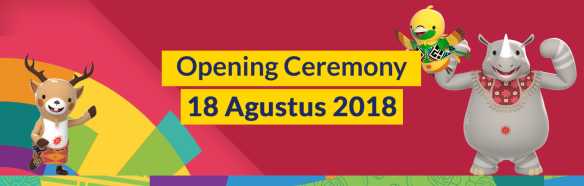 Opening Ceremony Asian Games ke 18